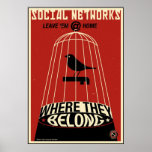 Office Propaganda: Social Network posters