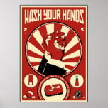 Office Propaganda: Wash your hands posters