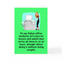 Office Staff - Customised cards