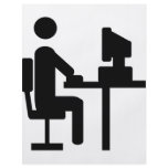 office worker icon custom flyer