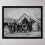 Officers in Gettysburg 1863 posters