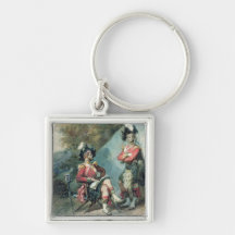 Officers of the 79th Highlanders Key Chain