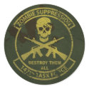 Official 147th Zombie Task Force Gear stickers
