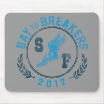 Official 2012 Zazzle Bay To Breakers Mousepad