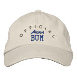 Official Airport Bum Custom Hat embroidered hats