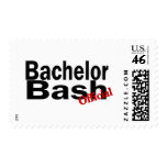 Official Bachelor Bash Postage Stamp