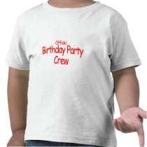 Official Birthday Party Crew