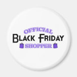 Official Black Friday Shopper (Purple) Magnets