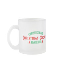 Official Christmas Cookie Baker Coffee Mugs