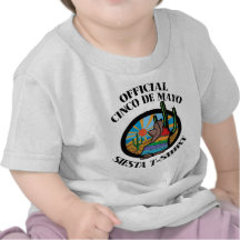 Official Cinco de Mayo Siesta Kids T Shirts