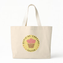 Official Cupcake Tester Tote Bags