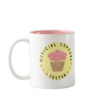 Official Cupcake Tester Coffee Mug