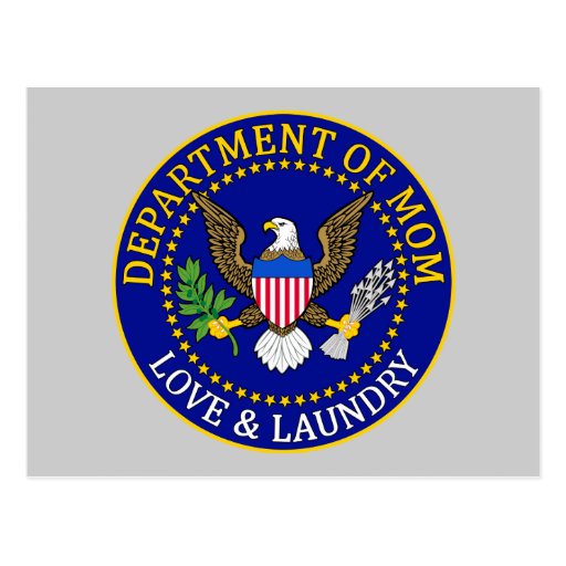 Official Department of Mum Seal Post Cards
