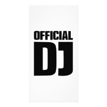 Official DJ Custom Photo Card