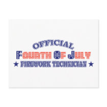 Official Fourth / 4th Of July Firework Technician