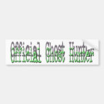 Official Ghost Hunter Bumper Stickers