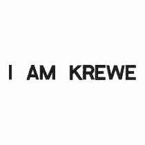 Official "I AM KREWE" Embroidered T-Shirt