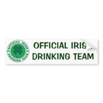 Official-Iris-Drinking-Team bumper stickers