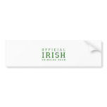 Official Irish Drinking Team bumper stickers