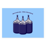 Official Jug Tester business cards