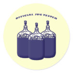 Official Jug Tester stickers