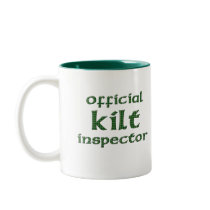 Official Kilt Inspector Coffee Mug