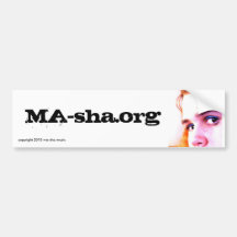 Official MA-sha Bumper Stickers