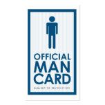Official Man Card business cards