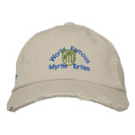 Official Myrtle Turtle Golf Hat embroidered hats