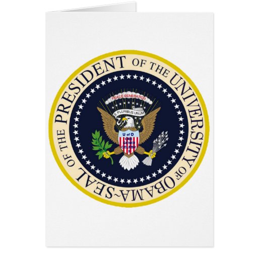 Official Presidential Seal Card