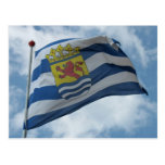 Official province of Zeeland Flag Photo Card Postcards