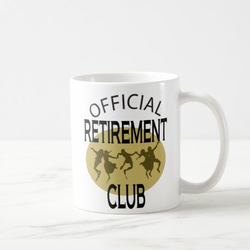 Official Retirement Club Coffee Mugs