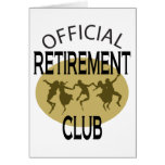 Official Retirement Club Greeting Cards