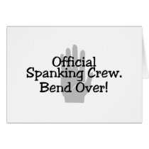 Official Spanking Crew Bend Over