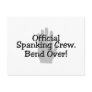 Official Spanking Crew Bend Over