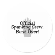 Official Spanking Crew Bend Over