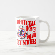 Official squatch hunter mugs