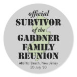 Official Survivor (green) stickers