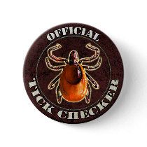 Official Tick Chequered button