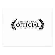 Official Tiny Leaves Postcards