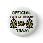 Official Turtle Rescue Team 1 buttons
