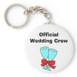Official Wedding Crew keychains