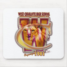 OFFICIAL West Char Nat Alumni Association, LOGO Mouse Pad