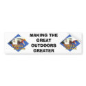 OFFICIAL WILDLIFE FOREVER BUMPER STICKER bumper stickers
