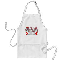 Official WingMan Taking One For The Team Red Aprons