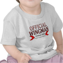 Official WingMan Taking One For The Team Red T-shirts