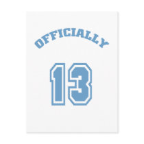 Officially 13 postcards