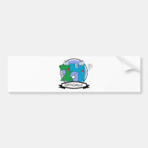Officially 24 Birthday Banner Bumper Stickers