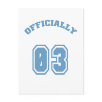 Officially 3 post cards