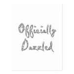 officially dazzled post cards